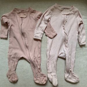 Coverall, Cloud Island Light Pink Pajama, 0 - 3 Month